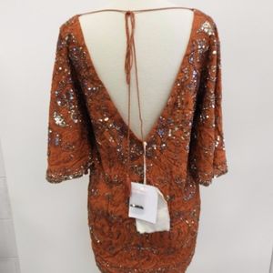 Gorgeous Sexy FREE PEOPLE Cinnamon PARTY Dress Sm.